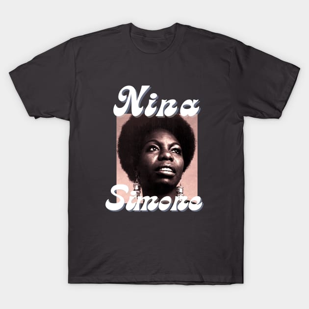 Nina Simone T-Shirt by artbleed